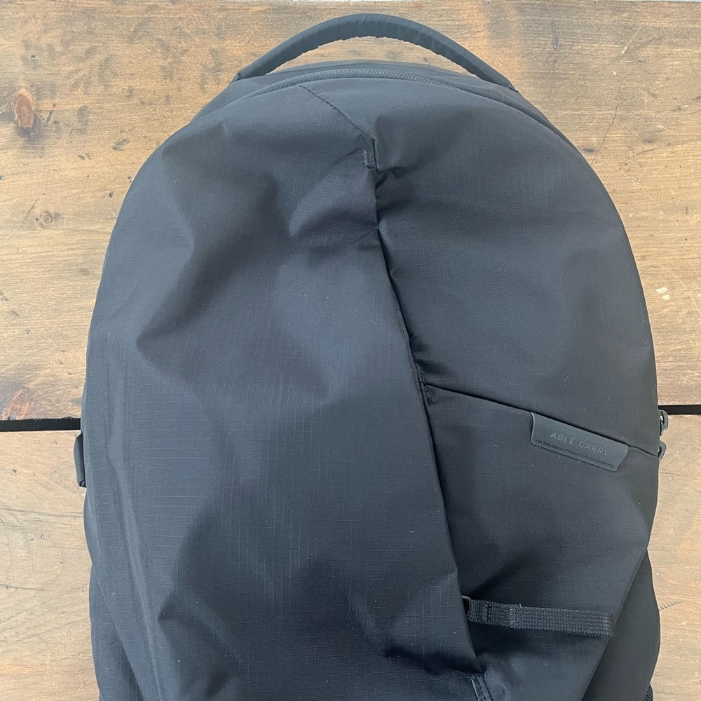 Able Carry 13L Day Backpack. Black.